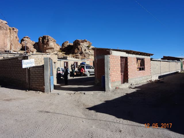 Hostel em Vilamar, em Salar de Uyuni, Bolívia